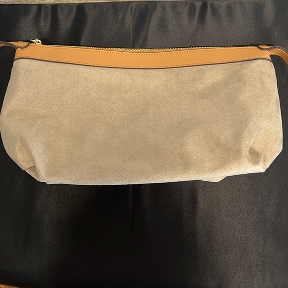 Sondra Roberts Squared | Stone Vegan Leather Tote Satchel Shoulder Bag - Picture 12 of 13